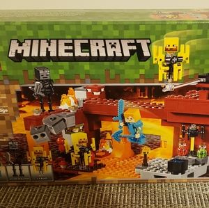 Minecraft Lego set (The Blaze Bridge)